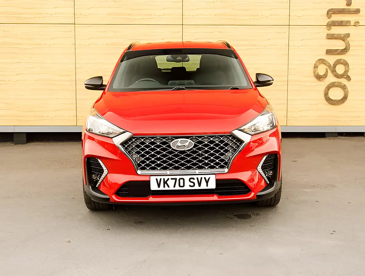 Used 2026 Hyundai Tucson N Line Red - Interior and Exterior details 5