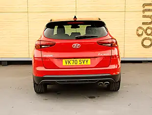 Used 2026 Hyundai Tucson N Line Red - Interior and Exterior details 6
