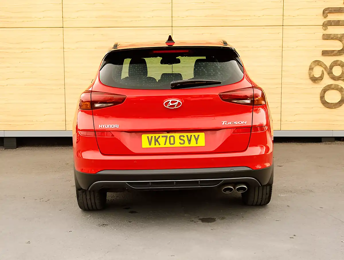 Used 2026 Hyundai Tucson N Line Red - Interior and Exterior details 6