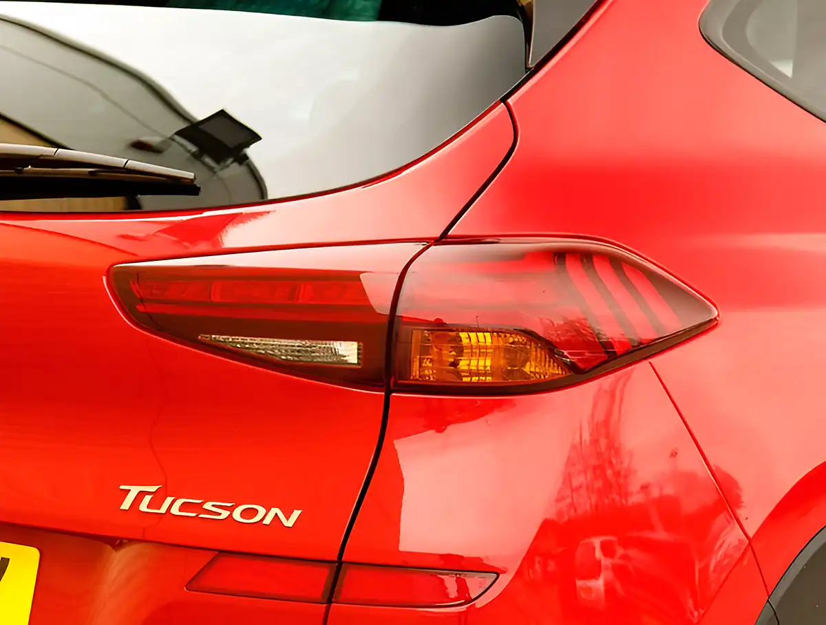Used 2026 Hyundai Tucson N Line Red - Interior and Exterior details 9
