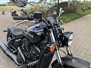 Used 2026 Indian Motorcycle Scout Sixty Bobber Black - Interior and Exterior details 16