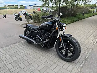 Used 2026 Indian Motorcycle Scout Sixty Bobber Black - Interior and Exterior details 3