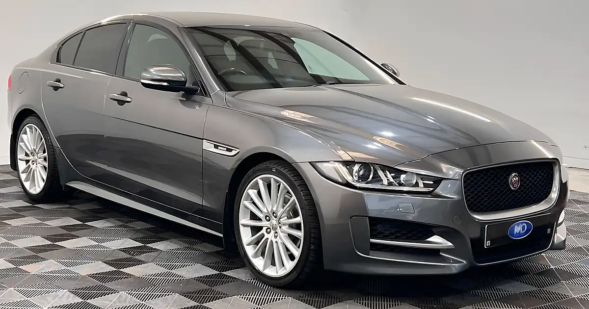 Used 2026 Jaguar Xe R-Sport Grey - Front View