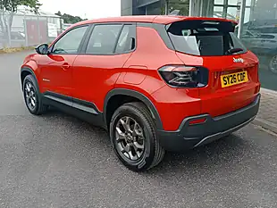 Used 2026 Jeep Avenger Longitude Red - Interior and Exterior details 4