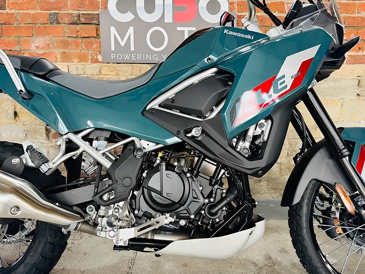 Used 2026 Kawasaki Kle500 Se Green - Interior and Exterior details 7