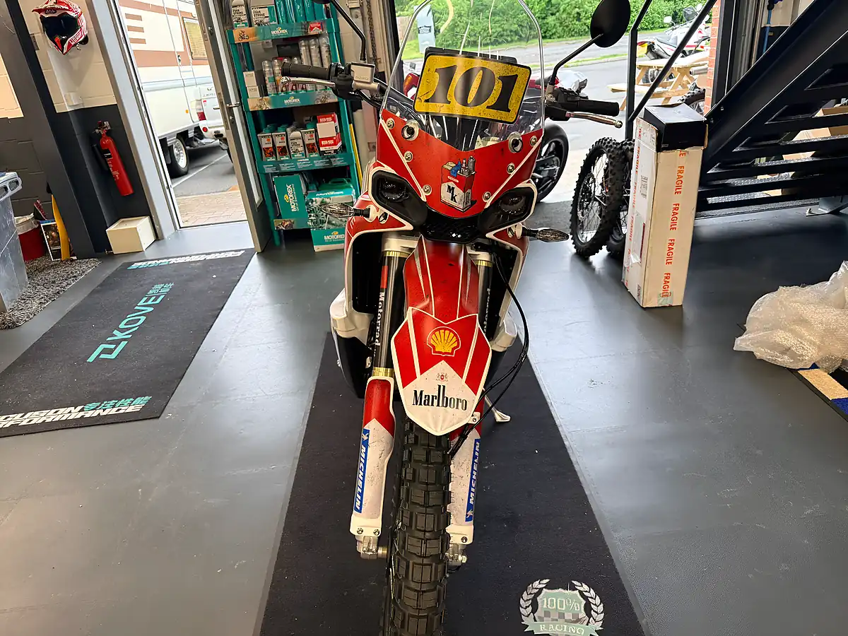 Used 2026 Kove 450 Rally Dirty Marlborough Dirty Marlborough Matt - Interior and Exterior details 2
