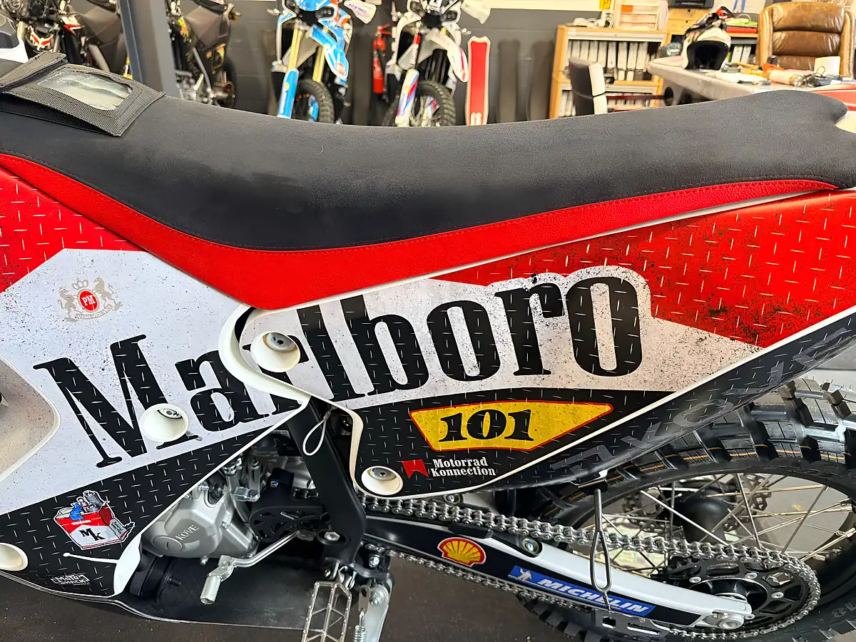 Used 2026 Kove 450 Rally Dirty Marlborough Dirty Marlborough Matt - Interior and Exterior details 5