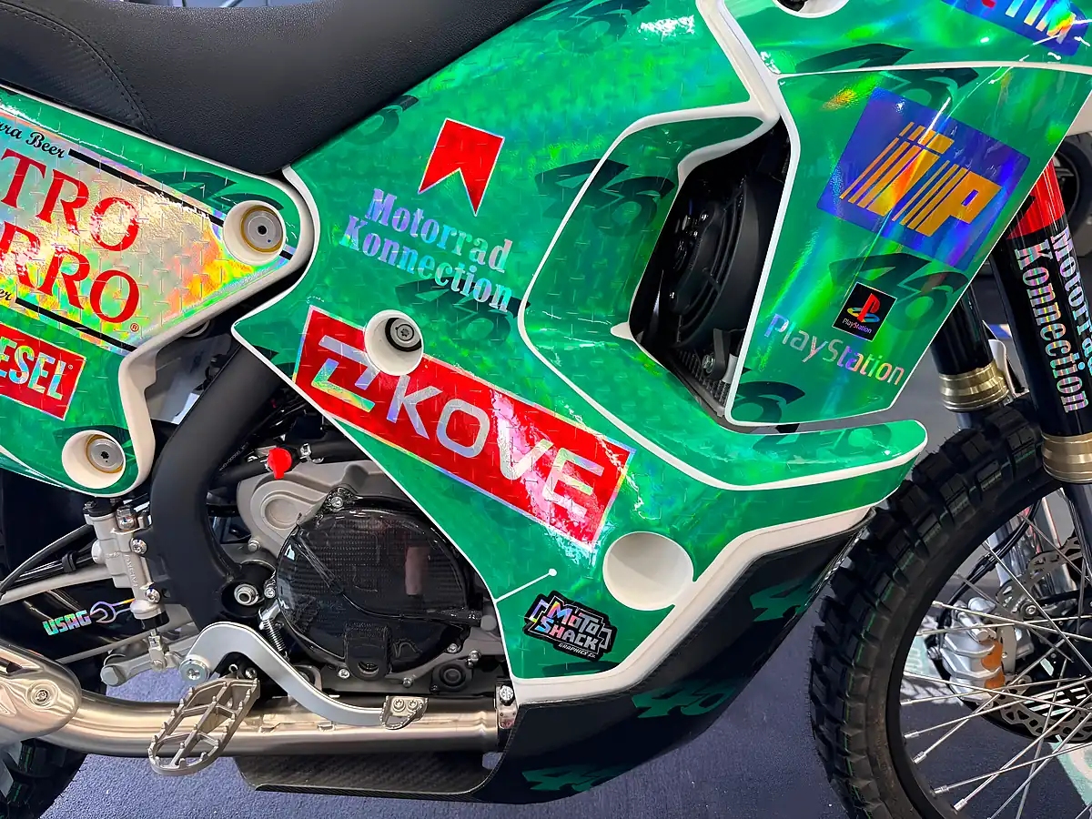 Used 2026 Kove 450 Rally Hologram Edition - Interior and Exterior details 8