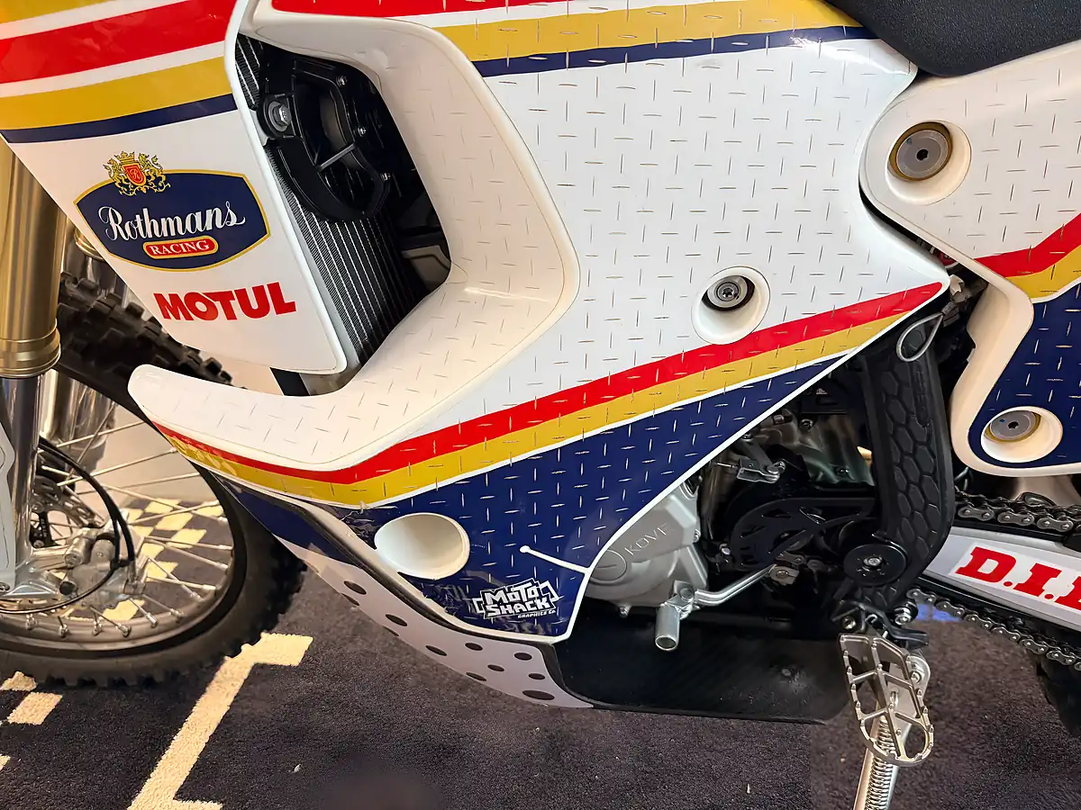 Used 2026 Kove 450 Rally Rothmans Livery - Interior and Exterior details 10