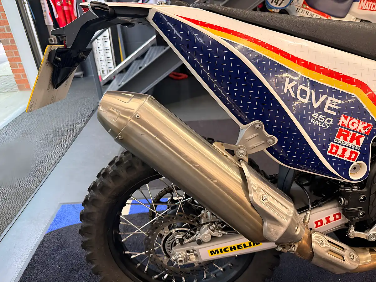 Used 2026 Kove 450 Rally Rothmans Livery - Interior and Exterior details 4