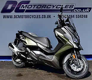 Used 2026 Kymco Dtx 360 320 Orange/Black - Interior and Exterior details 4