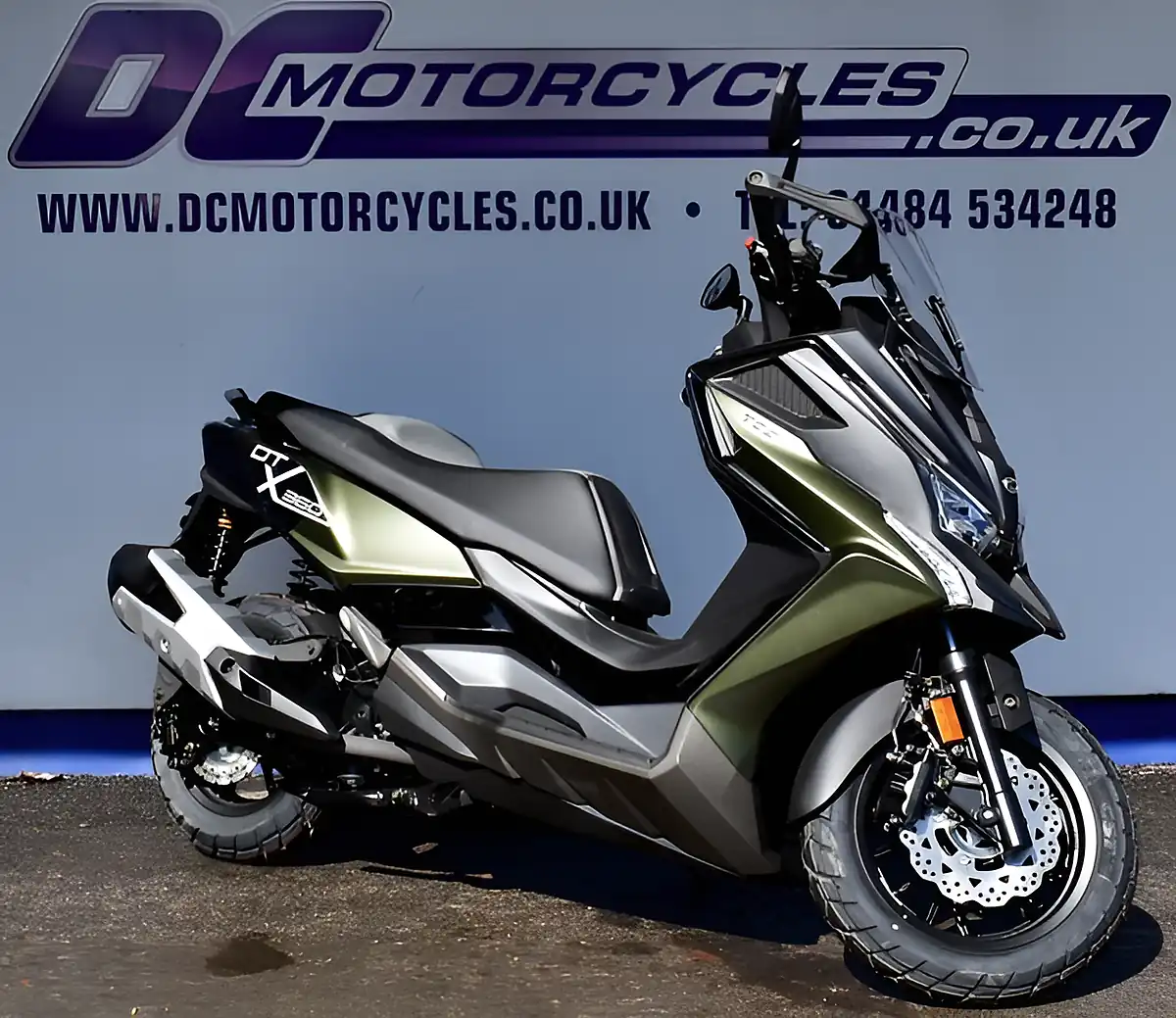 Used 2026 Kymco Dtx 360 320 Orange/Black - Interior and Exterior details 4