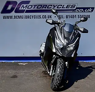 Used 2026 Kymco Dtx 360 320 Orange/Black - Interior and Exterior details 5