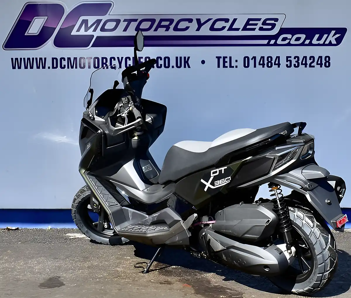 Used 2026 Kymco Dtx 360 320 Orange/Black - Interior and Exterior details 8