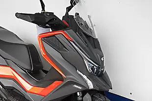 Used 2026 Kymco DTX360 Adventure Green/Grey - Interior and Exterior details 14
