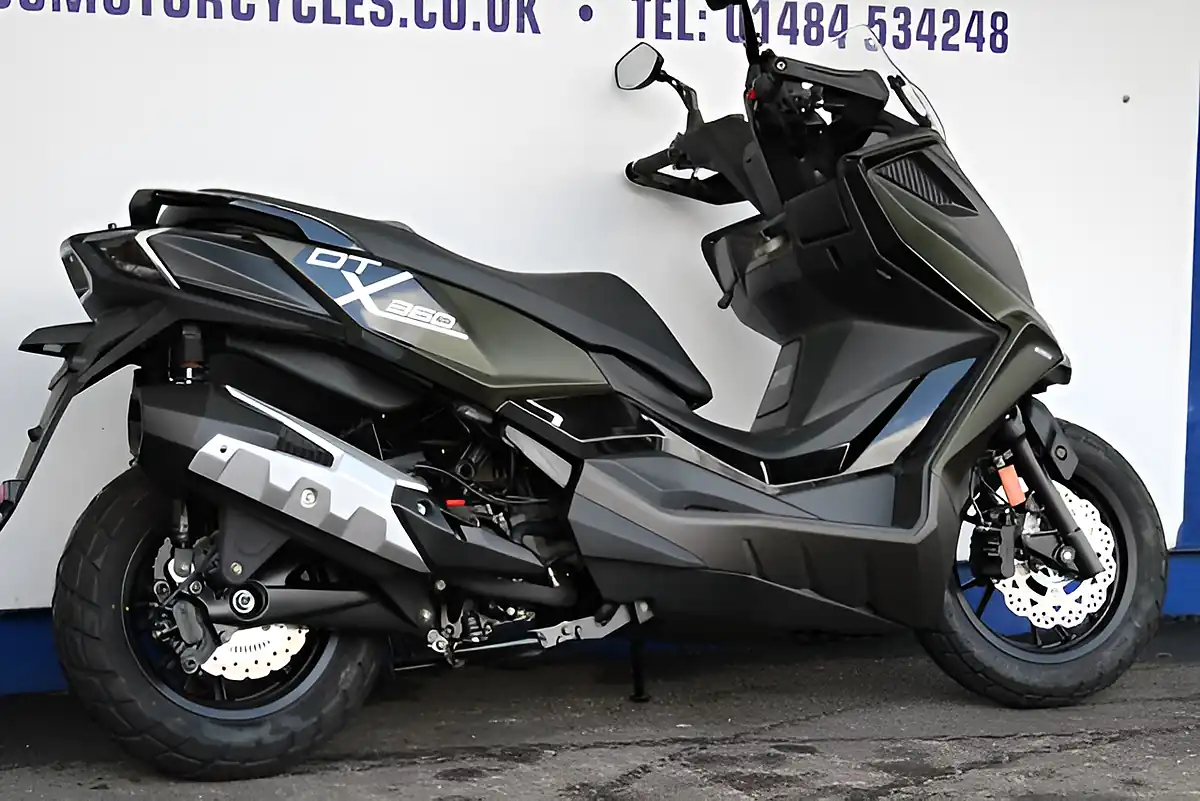 Used 2026 Kymco DTX360 Adventure Green/Grey - Interior and Exterior details 8