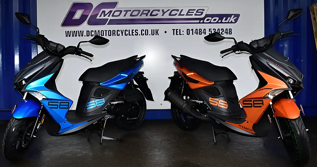 Used 2026 Kymco Super 8 R Multi-Coloured - Front View