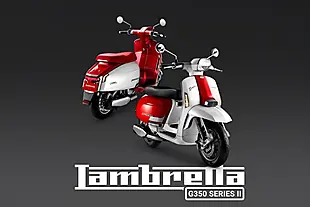 Used 2026 Lambretta G350 Series Ii Red/White - Interior and Exterior details 6