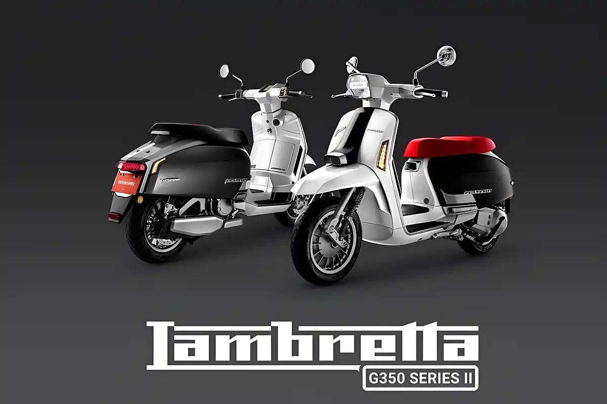 Used 2026 Lambretta G350 Series Ii Red/White - Interior and Exterior details 7
