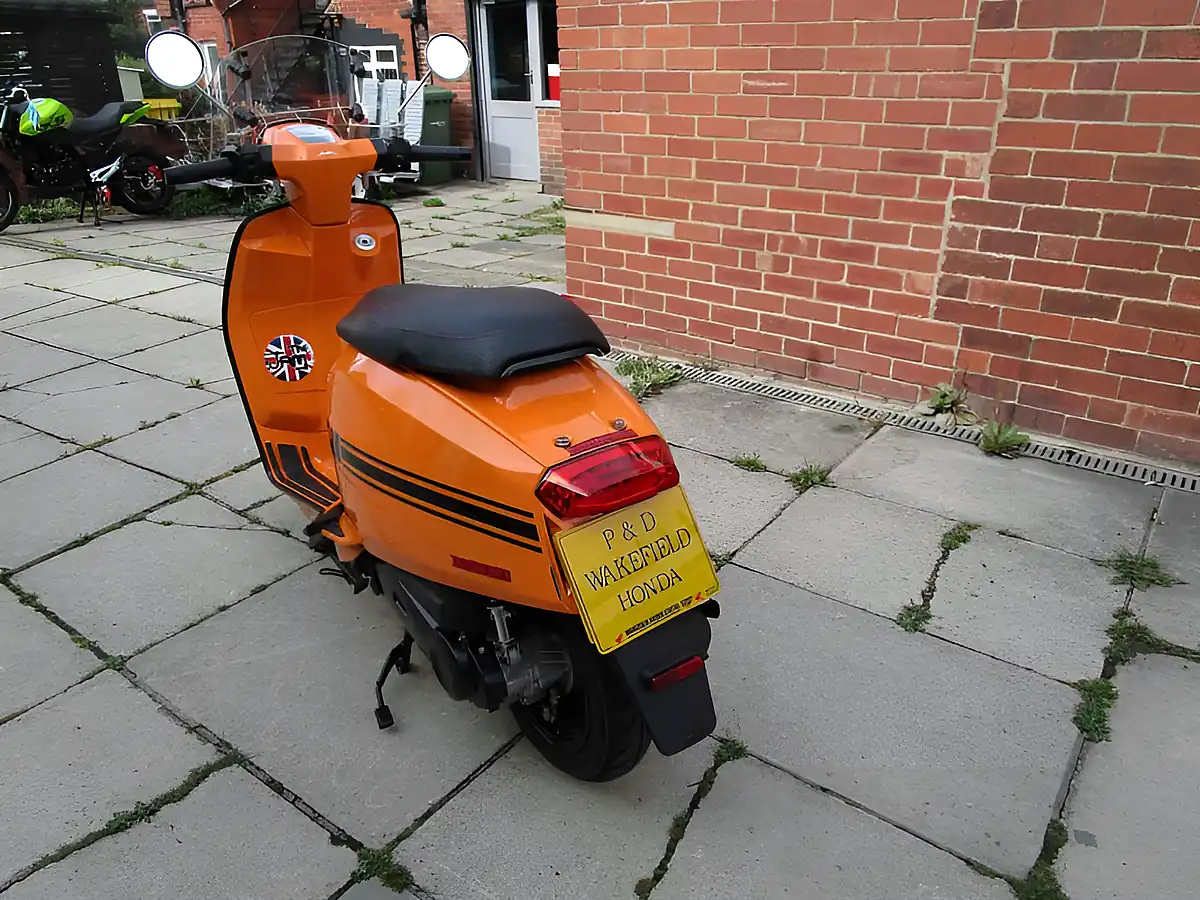Used 2026 Lambretta V-50 Special Orange - Interior and Exterior details 10