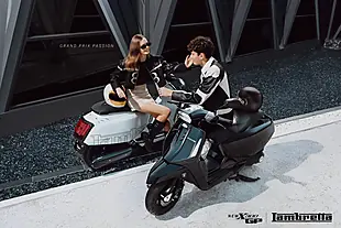 Used 2026 Lambretta X300 Gp Super Black - Interior and Exterior details 2