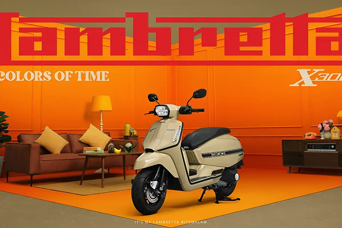 Used 2026 Lambretta X300 Sr Amaro Red - Interior and Exterior details 2