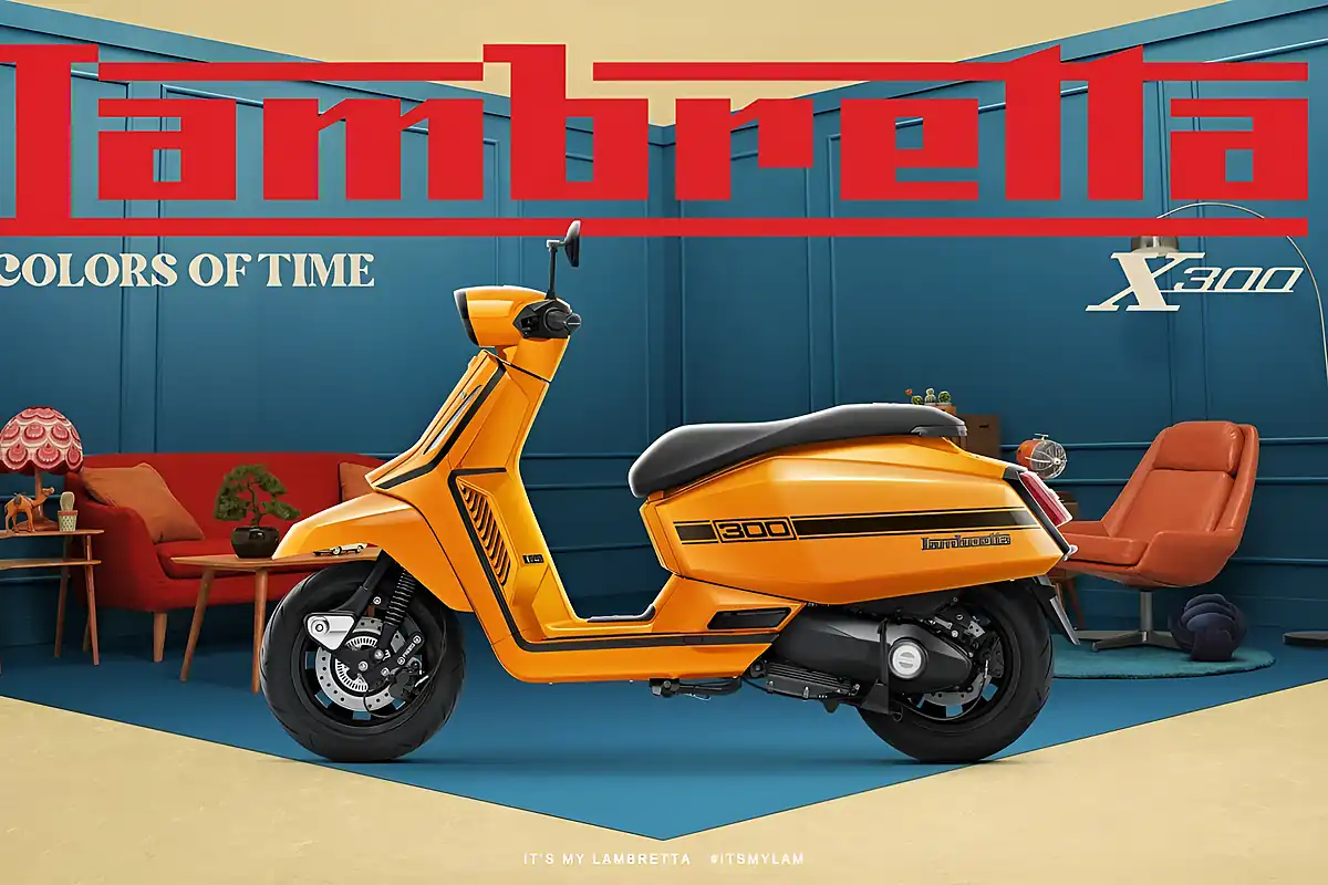 Used 2026 Lambretta X300 Sr Amaro Red - Interior and Exterior details 4