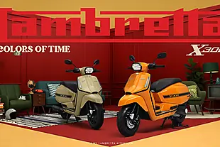 Used 2026 Lambretta X300 Sr Amaro Red - Interior and Exterior details 5