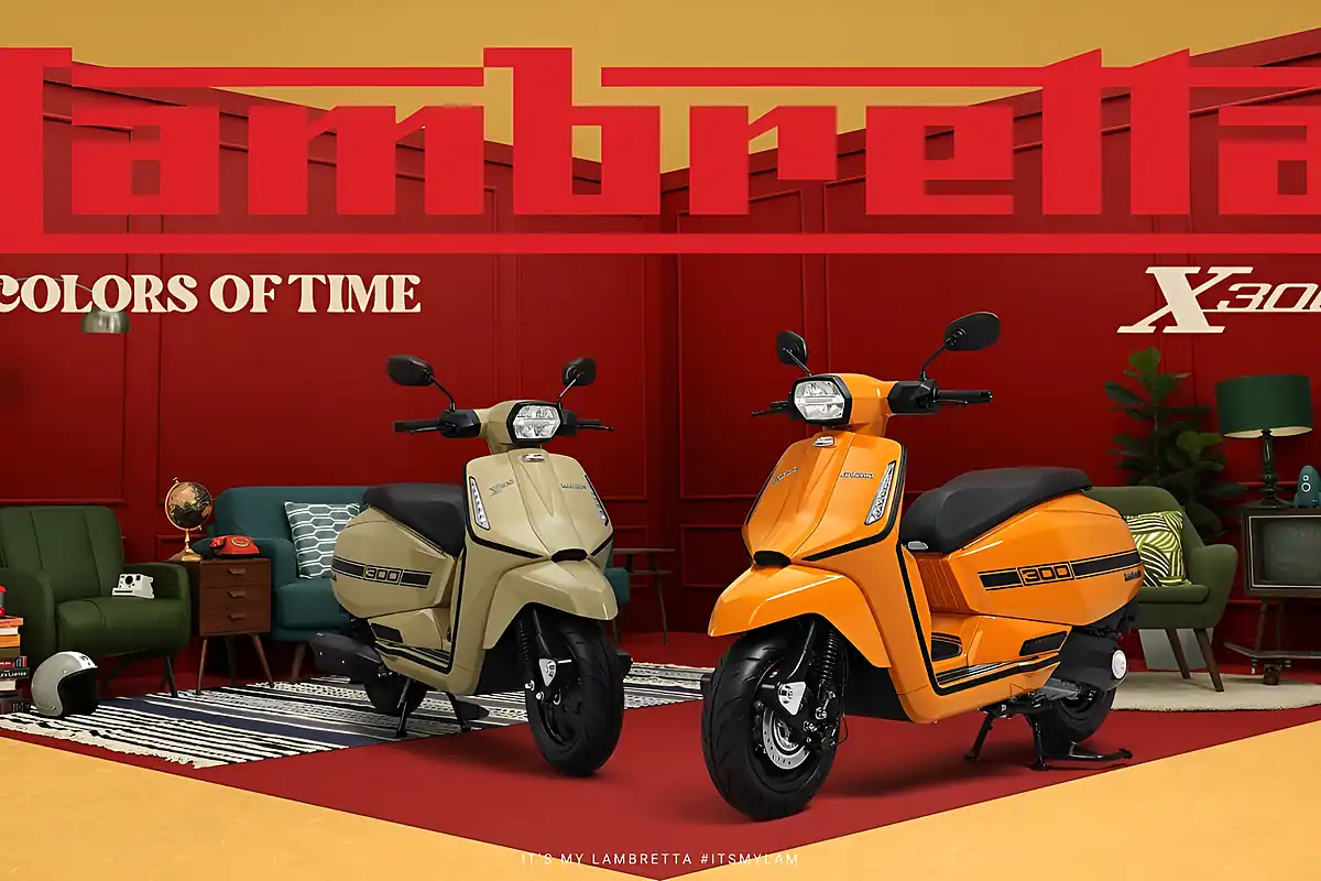 Used 2026 Lambretta X300 Sr Amaro Red - Interior and Exterior details 5