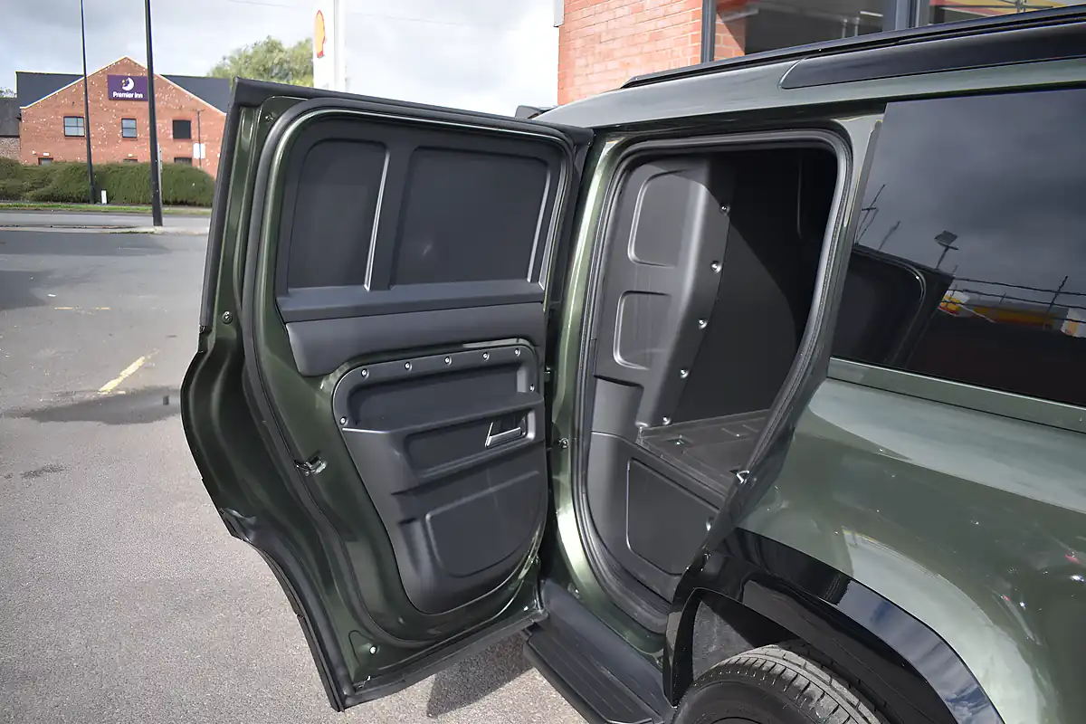 Used 2026 Land Rover Defender 110 S Hard Top Woolstone Green - Interior and Exterior details 16