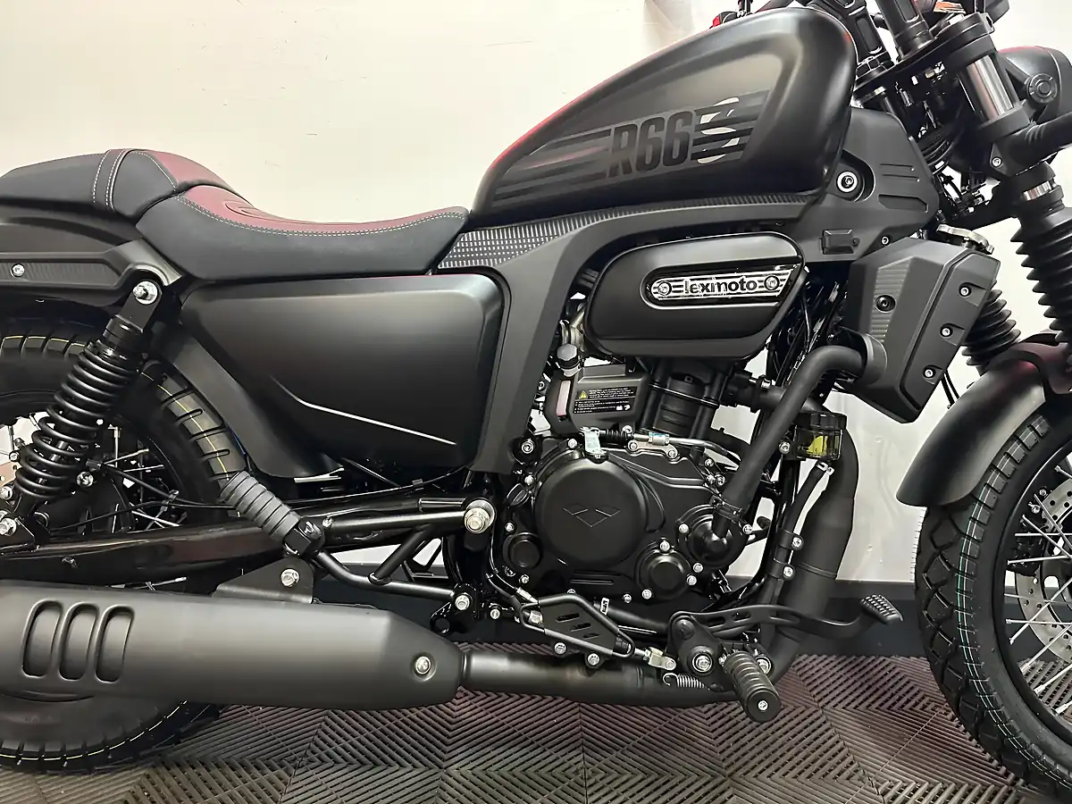 Used 2026 Lexmoto R66S Black - Interior and Exterior details 8