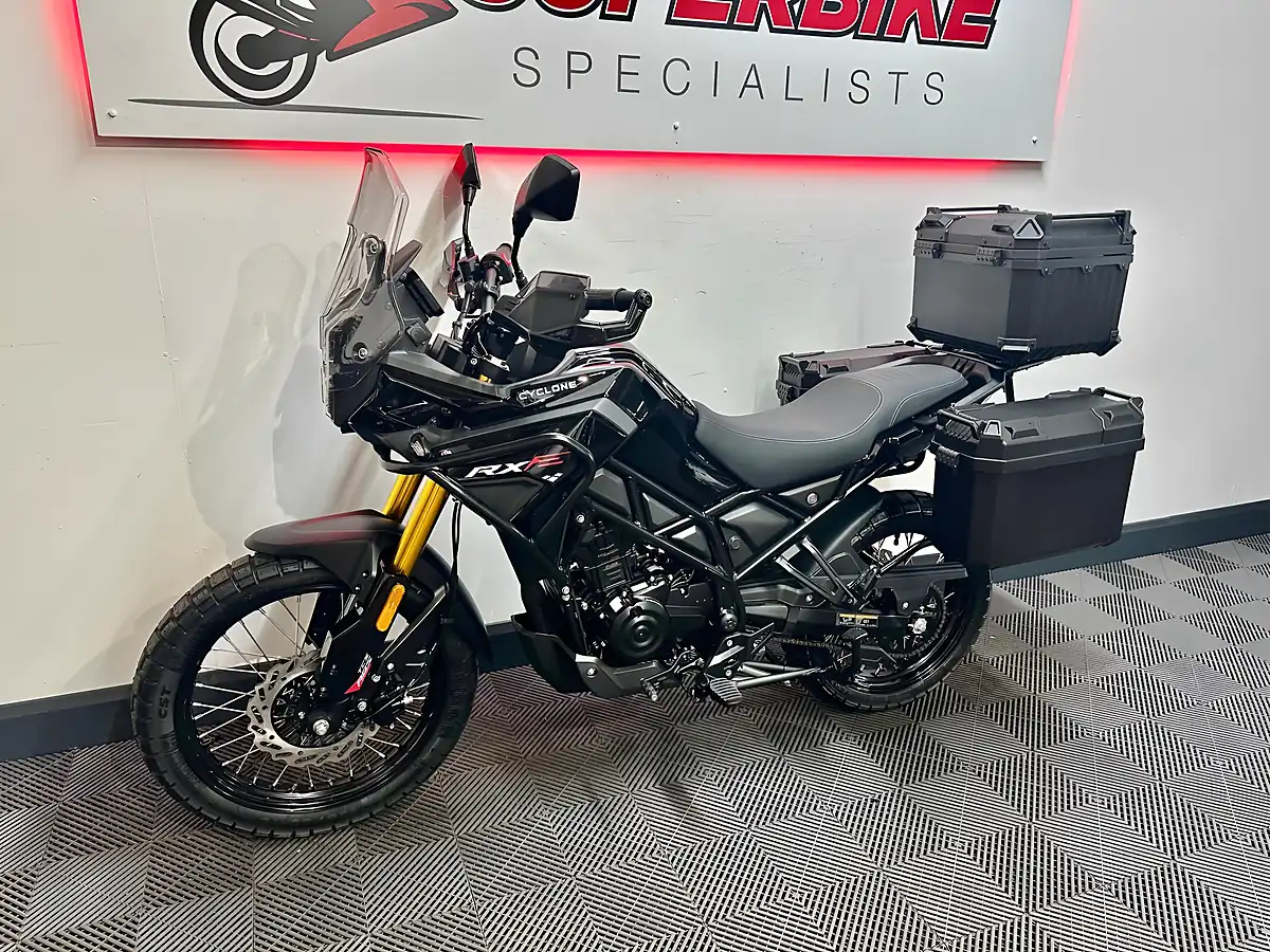 Used 2026 Lexmoto RX2 Adventure Black - Interior and Exterior details 11
