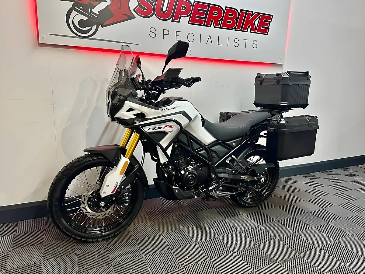 Used 2026 Lexmoto RX2 Adventure White - Interior and Exterior details 10