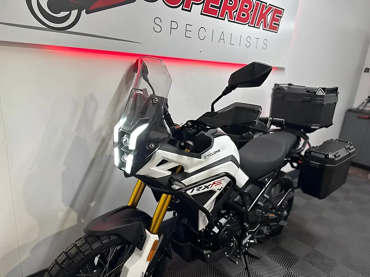 Used 2026 Lexmoto RX2 Adventure White - Interior and Exterior details 12