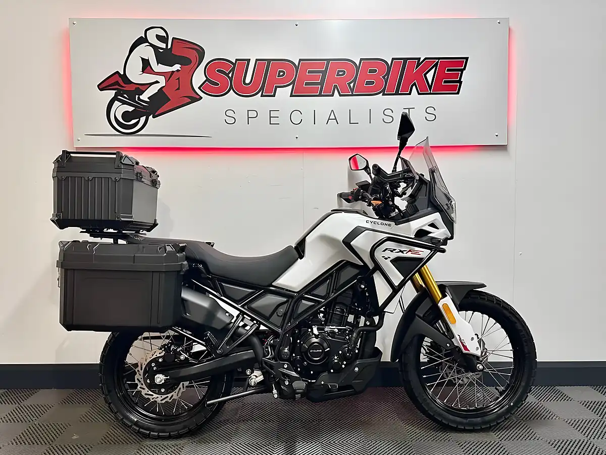Used 2026 Lexmoto RX2 Adventure White - Interior and Exterior details 2