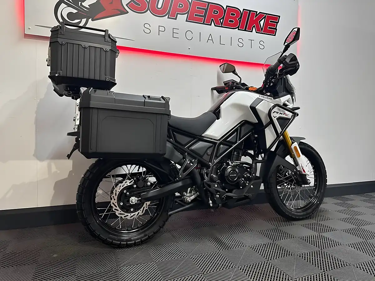 Used 2026 Lexmoto RX2 Adventure White - Interior and Exterior details 3