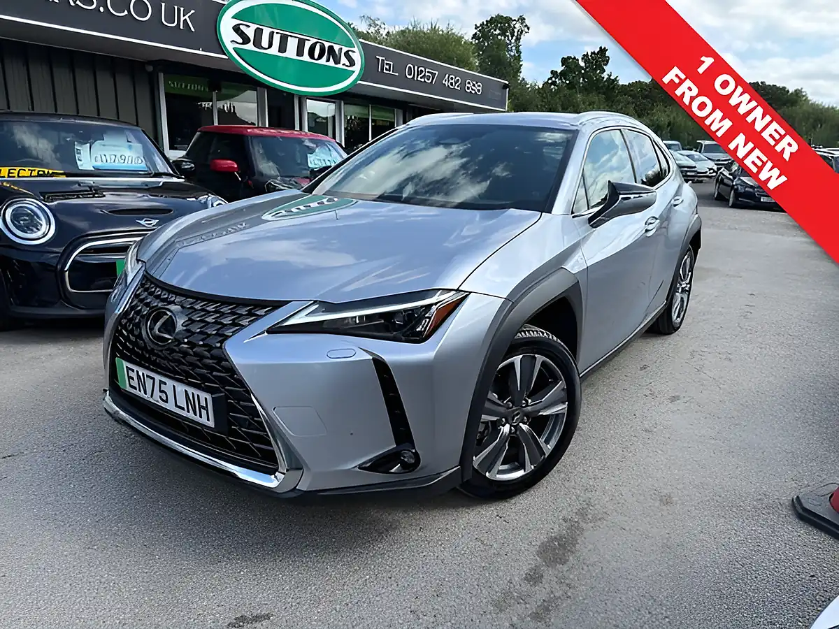 Used 2026 Lexus Ux Premium Plus Silver - Front View