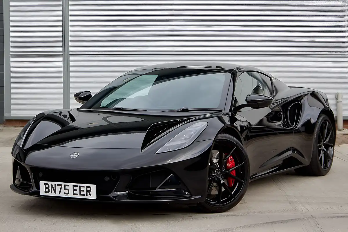 Used 2026 Lotus Emira Se Cosmos Black - Front View