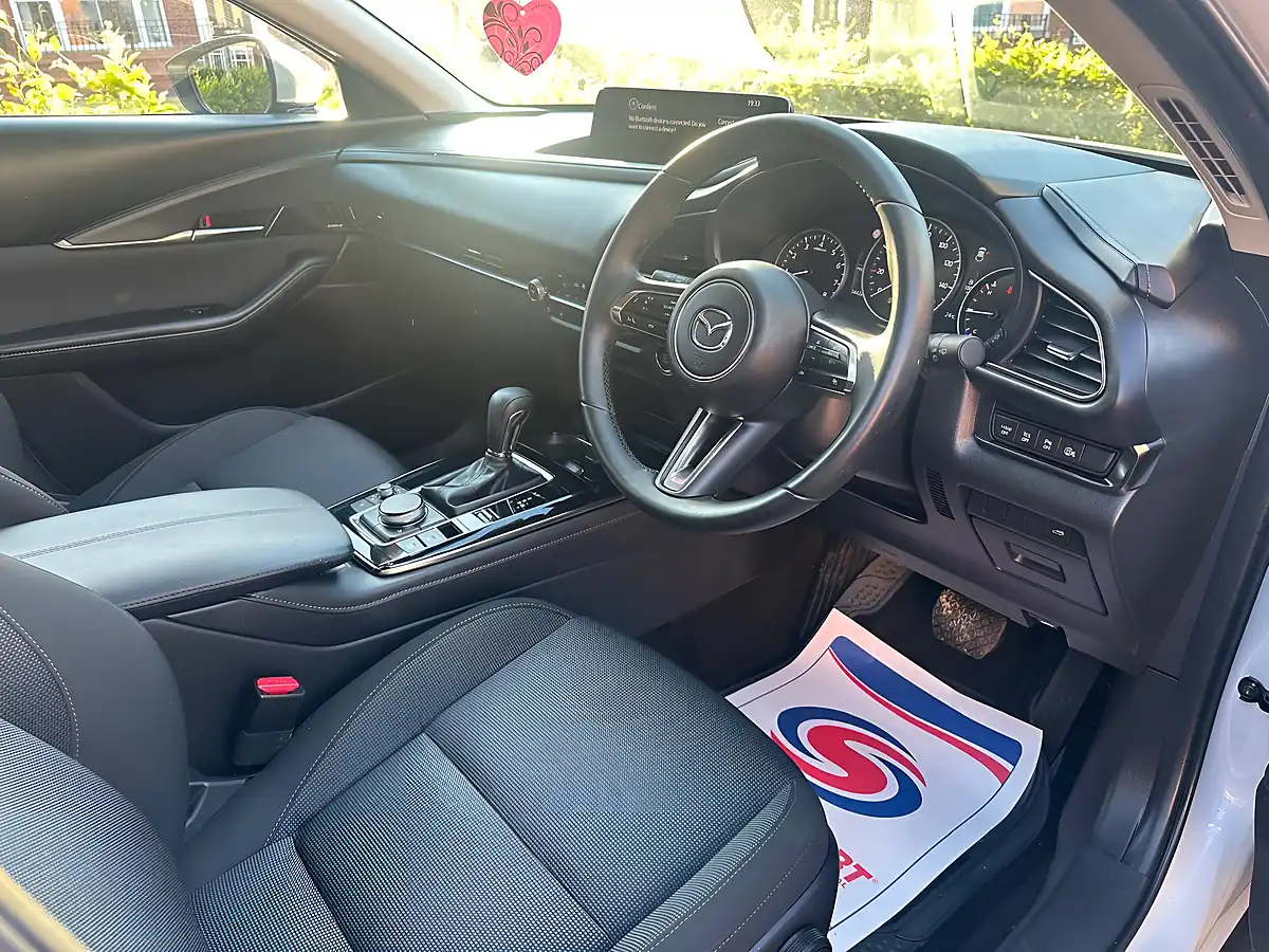 Used 2026 Mazda CX-30 Exclusive-Line White - Interior and Exterior details 11