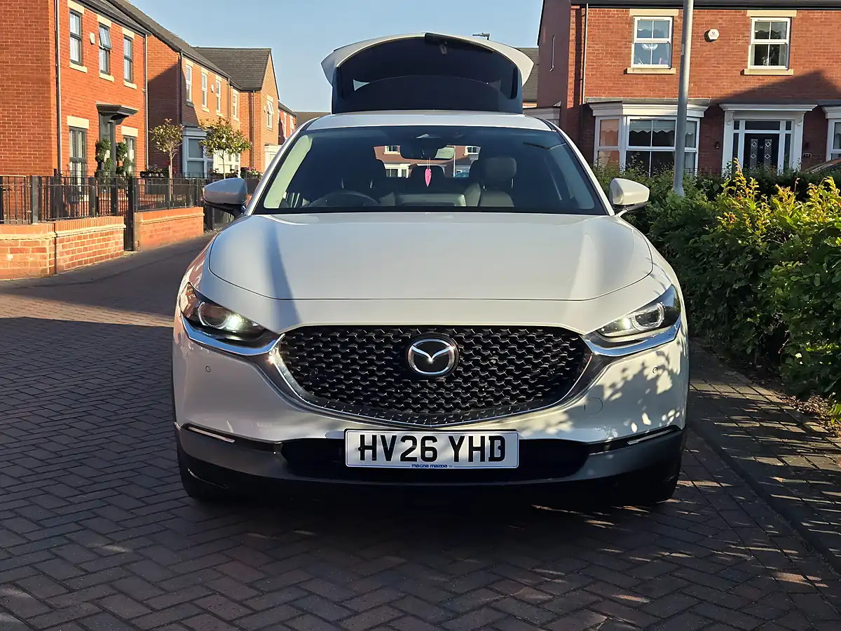 Used 2026 Mazda CX-30 Exclusive-Line White - Interior and Exterior details 2
