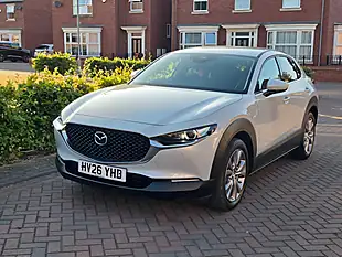 Used 2026 Mazda CX-30 Exclusive-Line White - Interior and Exterior details 4