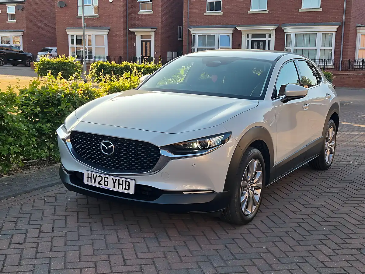 Used 2026 Mazda CX-30 Exclusive-Line White - Interior and Exterior details 4