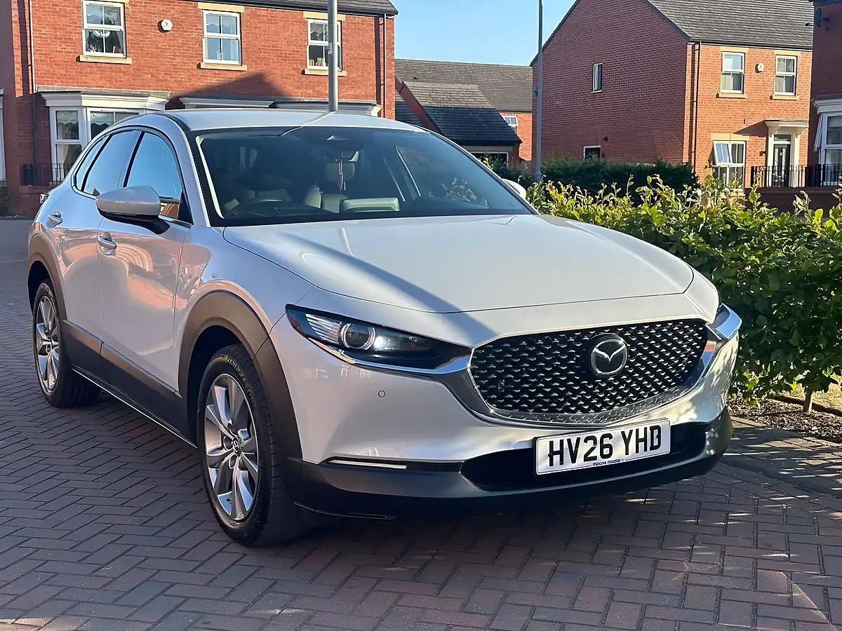 Used 2026 Mazda CX-30 Exclusive-Line White - Interior and Exterior details 6