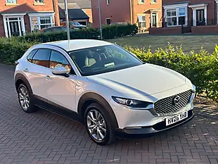 Used 2026 Mazda CX-30 Exclusive-Line White - Interior and Exterior details 7
