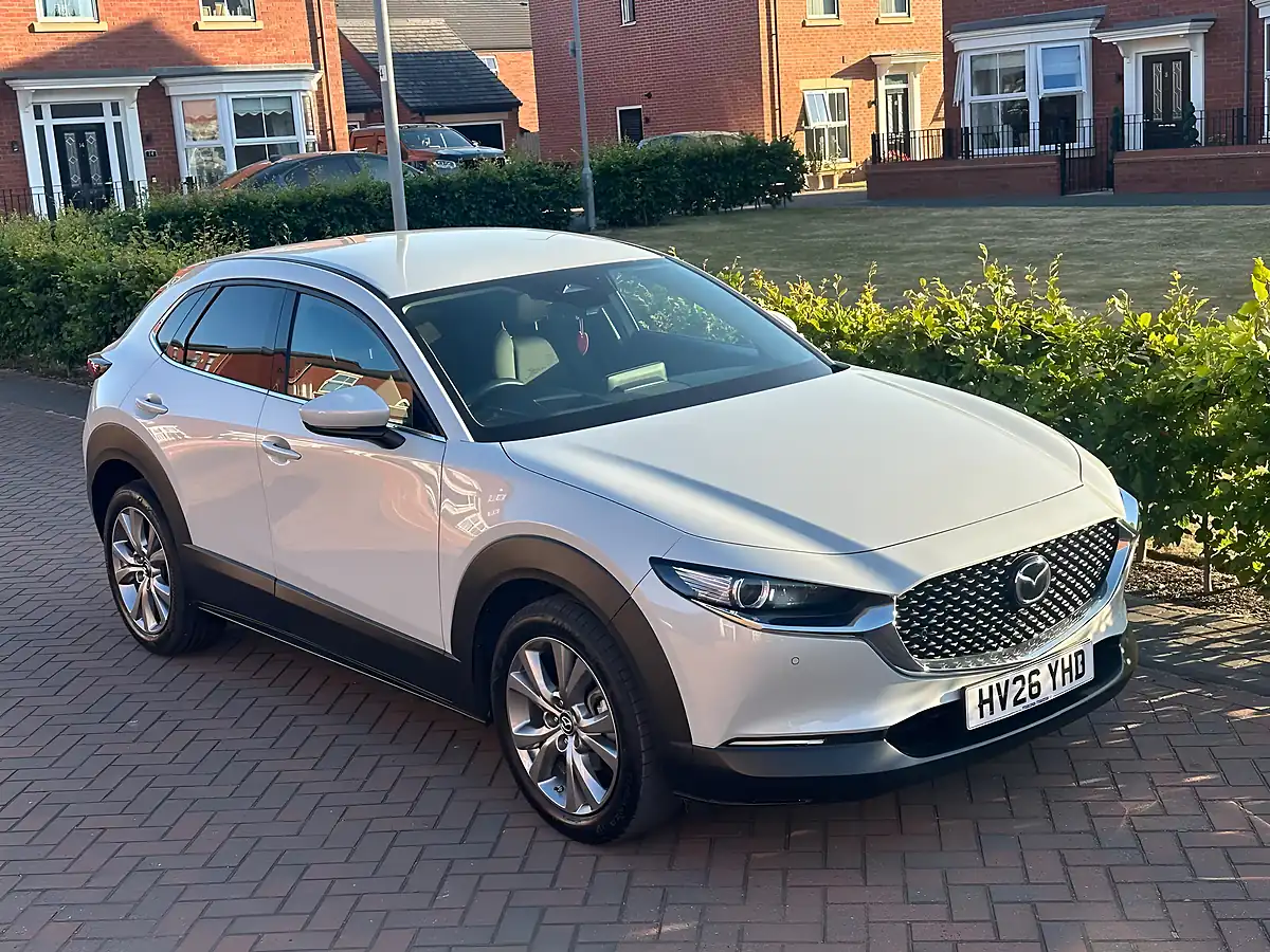Used 2026 Mazda CX-30 Exclusive-Line White - Interior and Exterior details 7