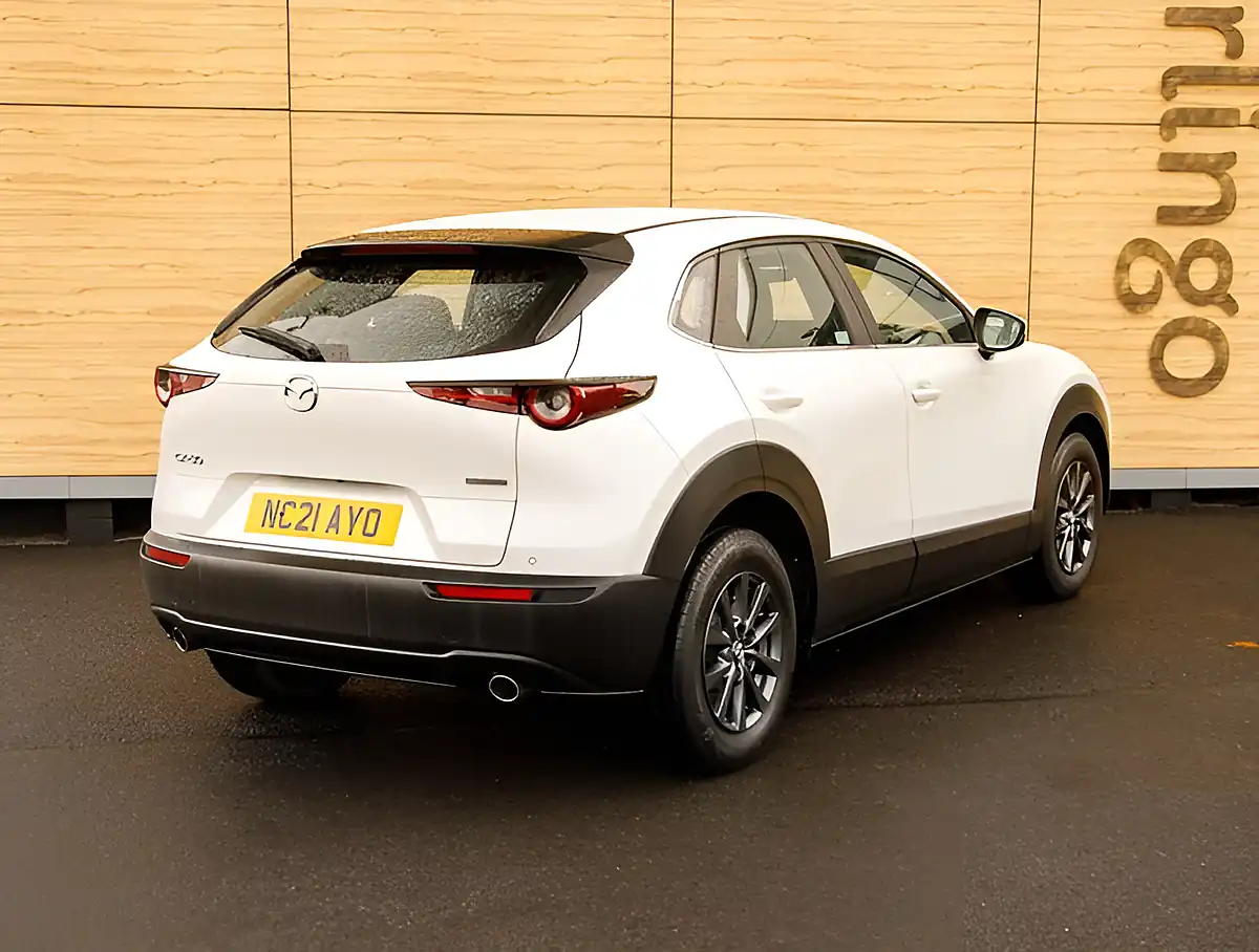 Used 2026 Mazda CX-30 Se-L Lux White - Interior and Exterior details 2