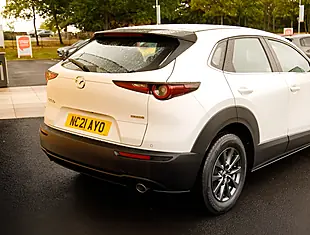 Used 2026 Mazda CX-30 Se-L Lux White - Interior and Exterior details 7