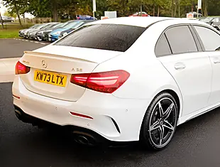 Used 2026 Mercedes-Benz a Class AMG a 35 Premium White - Interior and Exterior details 8
