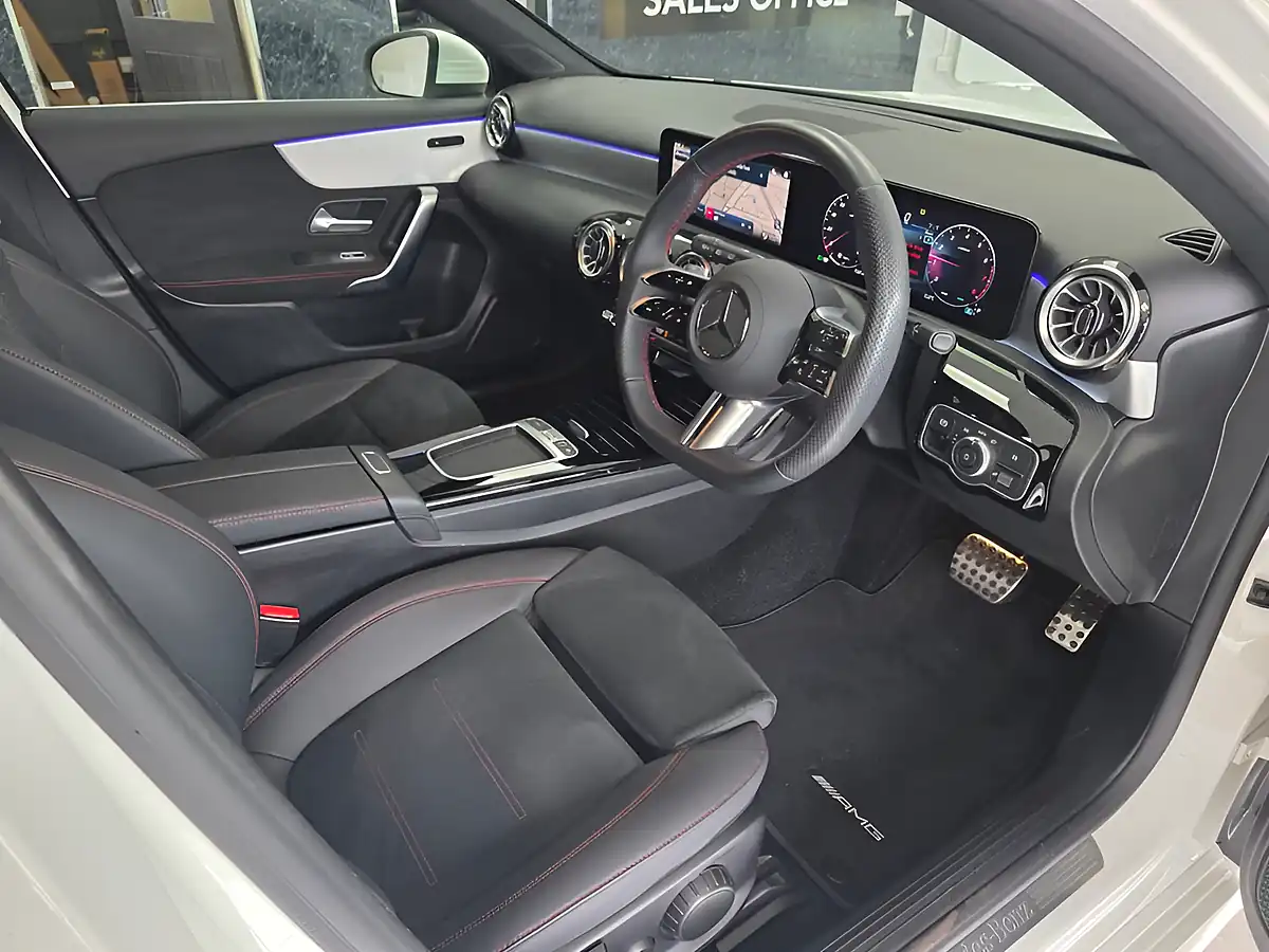 Used 2026 Mercedes-Benz a Class AMG Line (executive) White - Interior and Exterior details 6