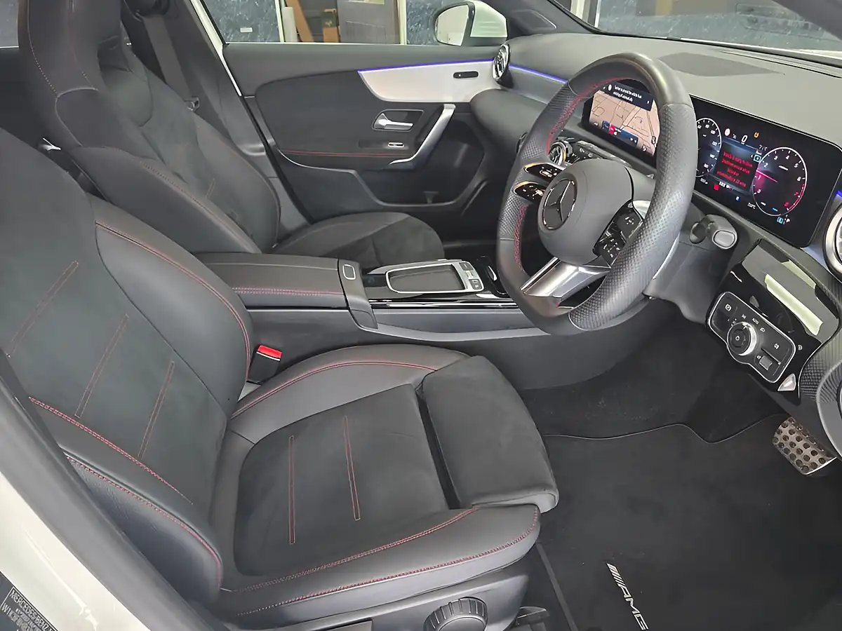 Used 2026 Mercedes-Benz a Class AMG Line (executive) White - Interior and Exterior details 7